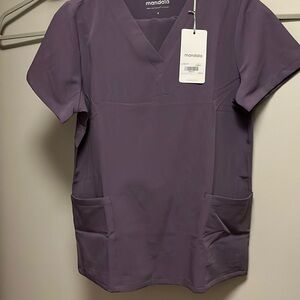 Mandala scrub top, new never worn.